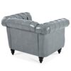 1 Seater Sofa For Living Room - Gray - Image 11