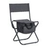 Folding Outdoor Chairs With Storage Bag, Portable Chair For Indoor, Outdoor Camping, Picnics And Fishing (Set of 2) - Gray - Image 8