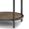 Jenna - Round Side Table - Warm Gray - Image 3