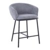 Ashland - Contemporary Counter Stool (Set of 2) - Black / Gray - Image 2