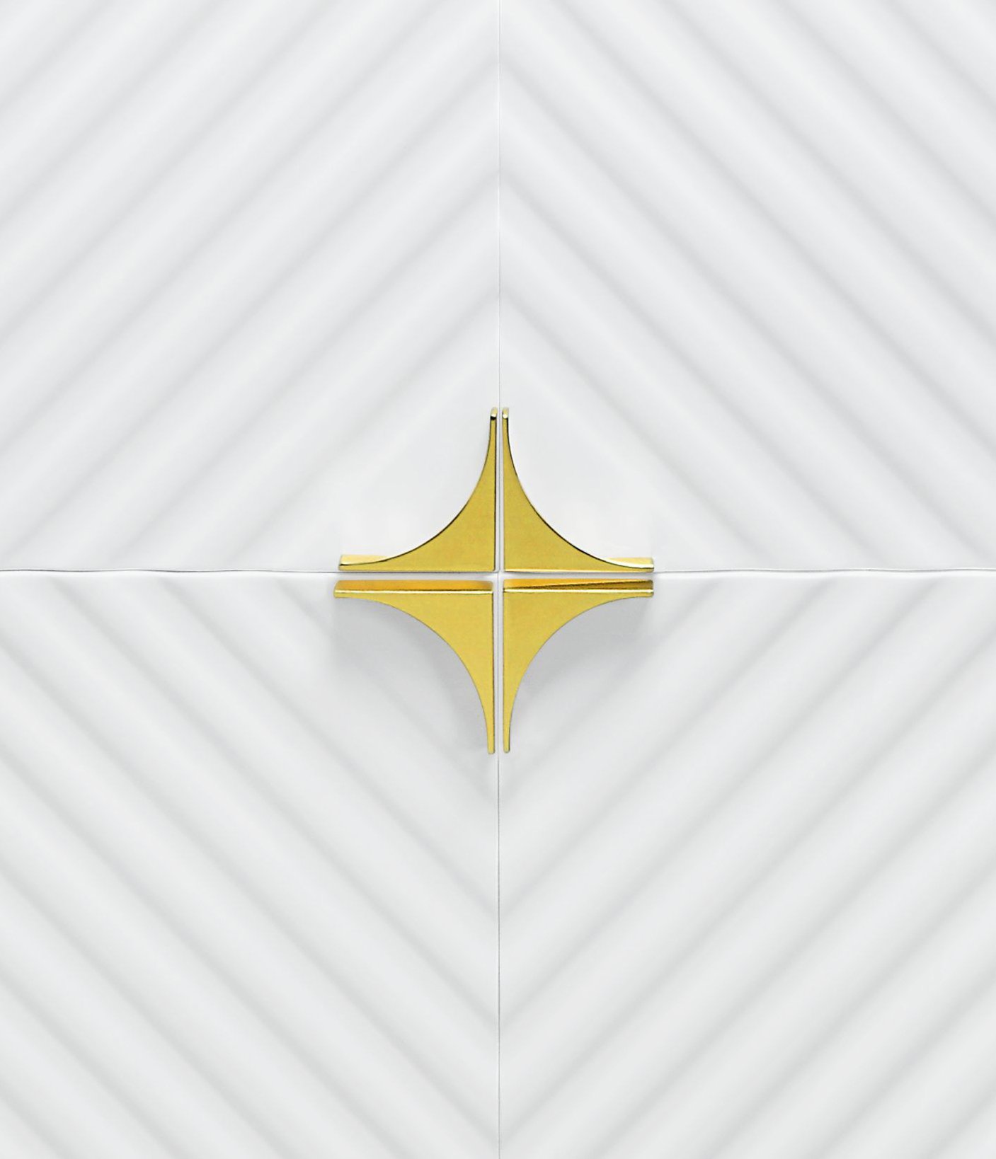 Gaines - High Gloss Accent Cabinet - White - Image 7