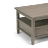 Warm Shaker - Coffee Table - Distressed Gray - Image 5