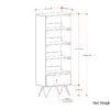 Hunter - Tall Bookcase - Natural - Image 13
