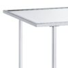 Angwin - Mirrored Faux Marble Console Table - Multi - Image 3