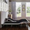 Btx4 - Flex Head Queen Adjustable Bed Base With Head And Foot Position Adjustment - Black / Gray - Image 5