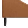 Aspen - King Vertical Tufted Headboard Platform Bed Set - Caramel Tan Brown - Image 2