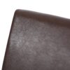 Contemporary Dining Chair (Set of 2) With Upholstery And Rubberwood Legs - Dark Brown - Image 13