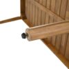 Dining Table 8 Person Outdoor Table, Farmhouse Furniture For Patio, Garden, Backyard - Teak - Image 11