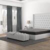 CS Hybrid - 8" Twin Pocket Coil Mattress - Black / Gray - Image 4
