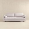 Anthony - Linen Sofa - Light Beige - Image 2