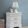Lorana - Nightstand - Silver Champagne - Image 4