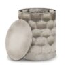 Whitney - Metal Storage Side Table - Antique Silver - Image 5