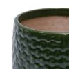 3 Pieces Flowerpot, Planter For Patio, Garden Or Windowsills - Dark Green - Image 12