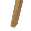 Stamford - Outdoor Bistro Table Acacia Wood X - Base - Teak - Image 9
