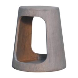 Acid - Open Side Table - Gray Ash