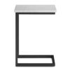 Skyler - C Side Table With Marble Top - White - Image 4