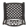 Patio Cast Aluminum Outdoor Dining Chairs (Set of 2) - Bronze - Image 11