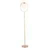 Moon - Contemporary Floor Lamp - Gold / Frosted - Image 2