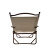 Comfy Foldable And Portable Chair With Armrests, Indoor And Outdoor (Set of 4) - Brown - Image 7