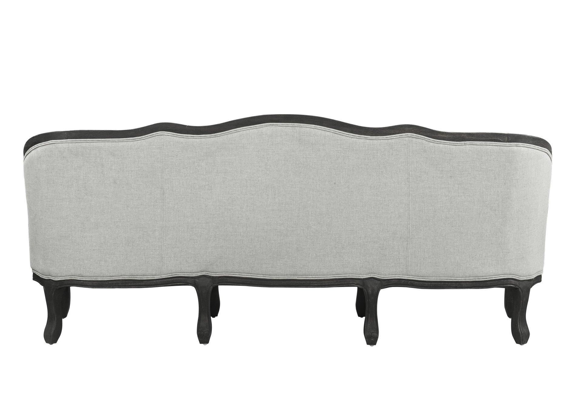 Samael - Sofa With 3 Pillows - Gray / Dark Brown - Image 3