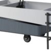 Wilkins - High Gloss Coffee Table With Lift Top - Gray / White - Image 6