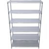 6 Tier 6000Lbs Capacity Nsf Metal Shelf Wire Shelving Unit, Heavy Duty Adjustable Storage Rack With Wheels & Shelf Liners For Commercial Grade Utility Steel Storage Rack - Chrome - Image 5