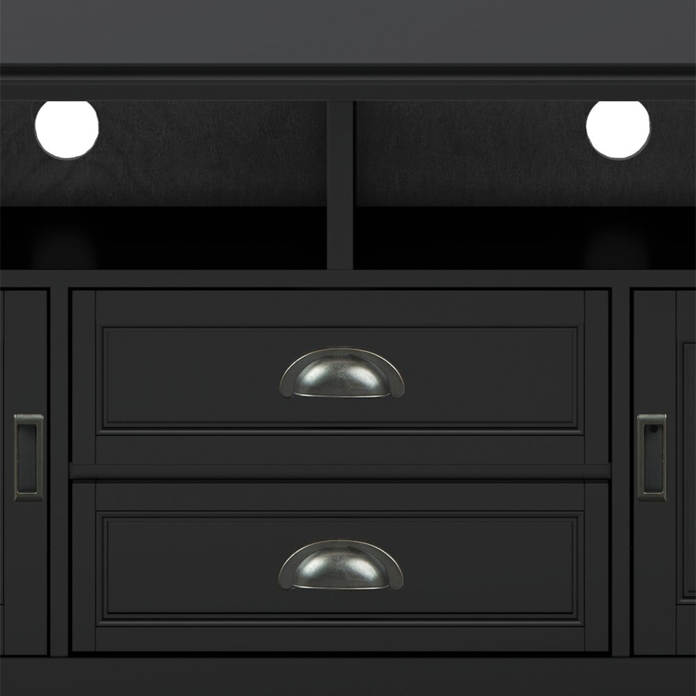 Burlington - TV Media Stand - Black - Image 8