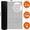 Vinyl Coated Hardware Cloth, Welded Wire Fence For Poultry & Home Improvement - Black - Image 3