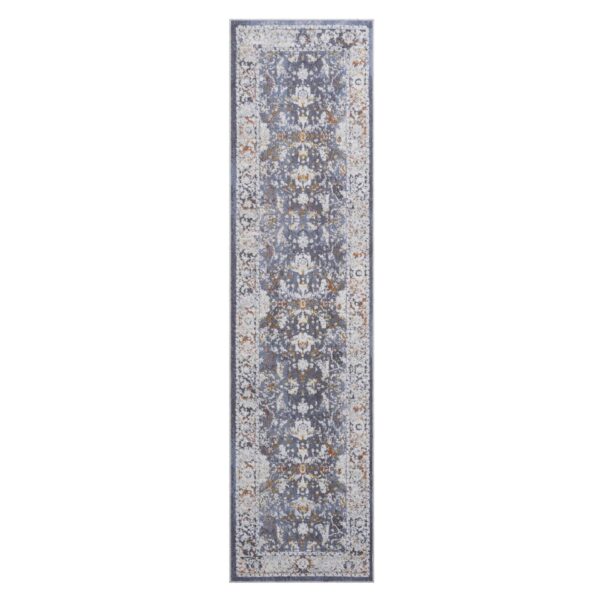 Payas - 2' X 8' Traditional Runner Rug - Blue