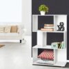 3 Layer Simple Household Bookshelf - Cream White - Image 5