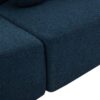 Boneless - Couch Modular Sectional Sofa With Deep Seating And Curved Design - Blue - Image 21