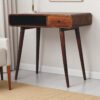 Curved Writing Desk - Chestnut - Image 12