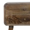 Curved Classic ed Nightstand - Gray Wash - Image 7