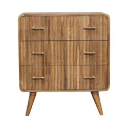 T Bar Ridged Chest - Brown