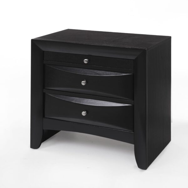 Ireland - Nightstand - Black