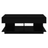 Extendable Coffee Table, Multifunctional Adjustable Coffee Table With Hidden Storage Space For Living Room - Black - Image 6