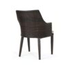 Hillhurst - Stylish Outdoor Chair Set With Cushions Rattan And Metal - Brown - Image 7