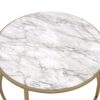 Shanish - Engineered Stone Top Nesting Table Set - Gold - Image 5