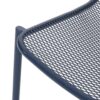 Kincaid - Stackable Iron Chairs Set - Matte Navy Blue - Image 12