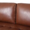 Comfy 3 Seat Sofa With Wooden Legs, For Living Room And Study - Light Brown - Image 8