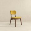 Carlos - Solid Back Side Chair (Set of 2) - Dark Yellow - Image 4