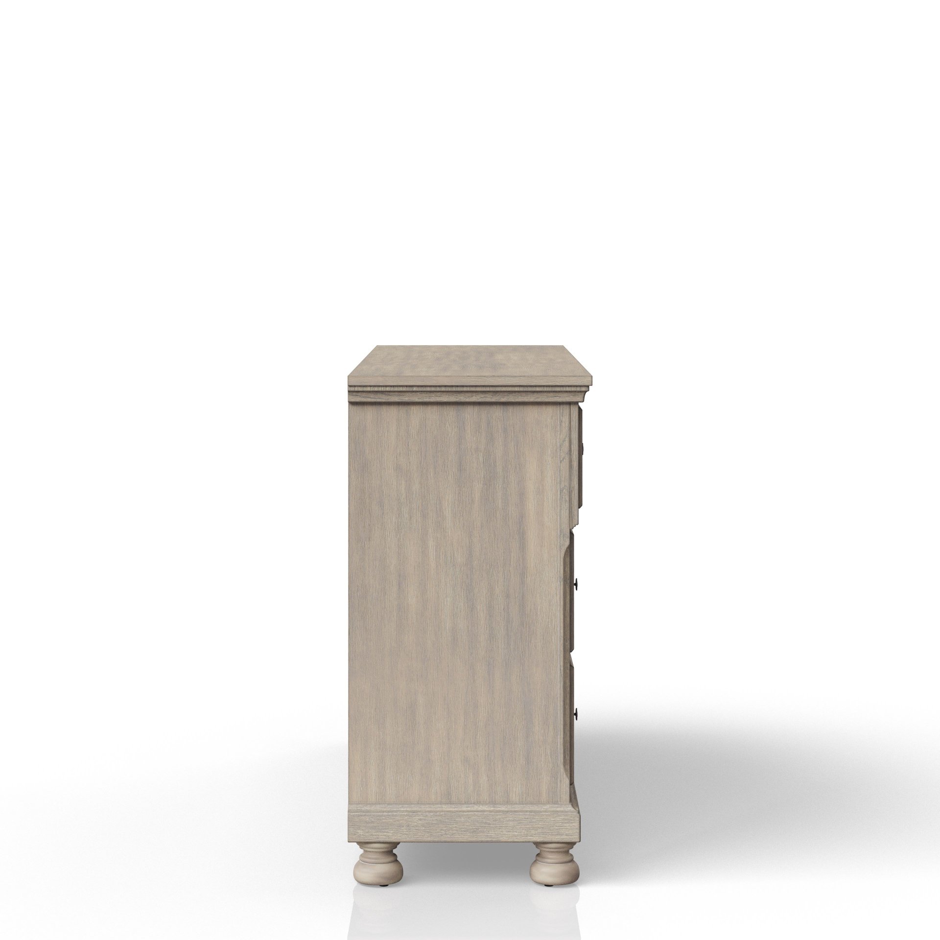 Seven Drawer Dresser - Antique Gray - Image 3