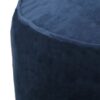 Shimon - Cylinder Pouf Ottoman Floor Cushion Cobalt - Blue - Image 5