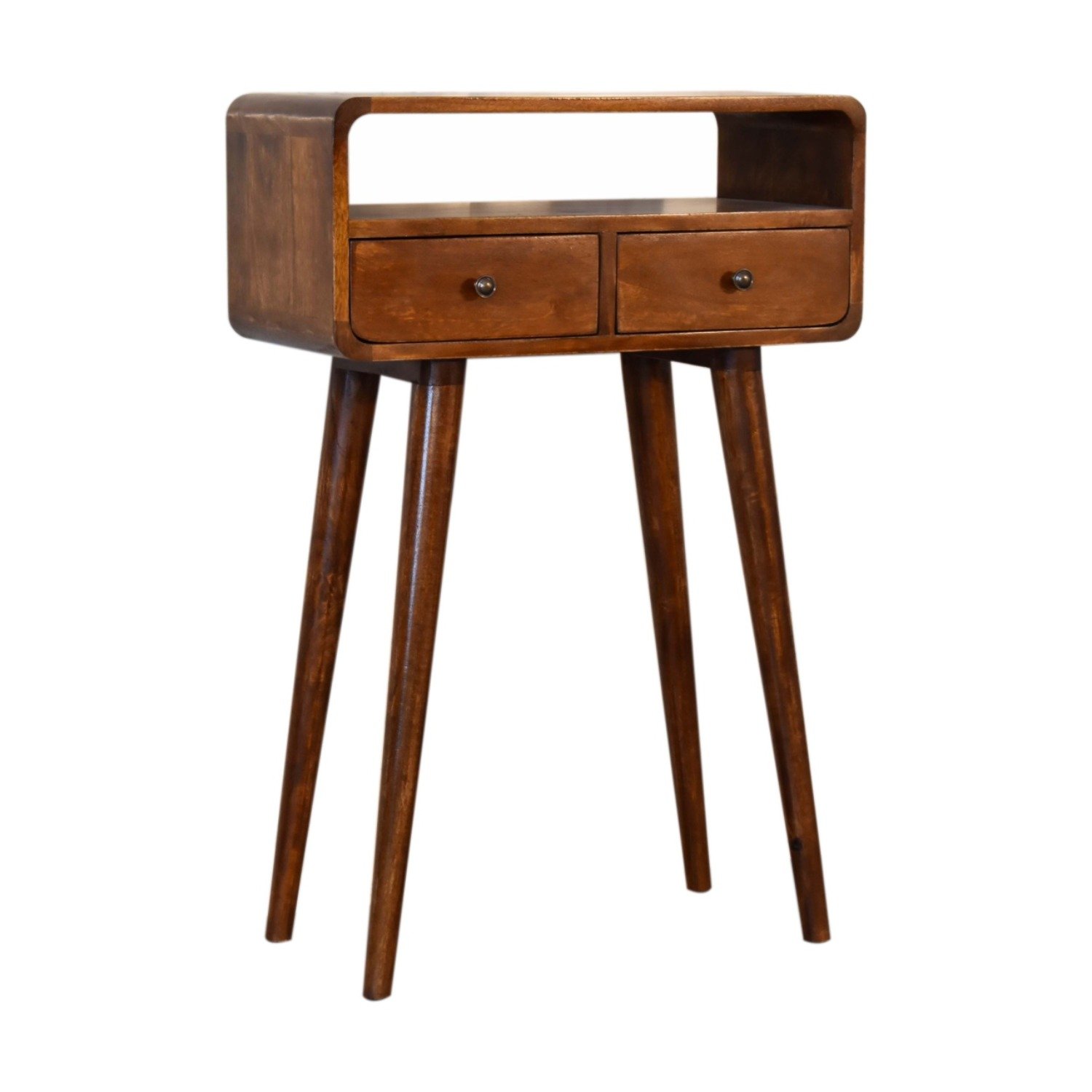 Mini Console Table - Chestnut - Image 4