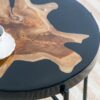 Side Table - Black / Brown - Image 5