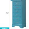 Lingerie Storage Chest Timeless - Teal - Image 8