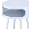 Sonria - Round Accent Table - Natural White - Image 5