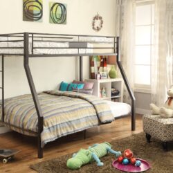 Limbra - Twin Full Bunk Bed - Sandy Brown
