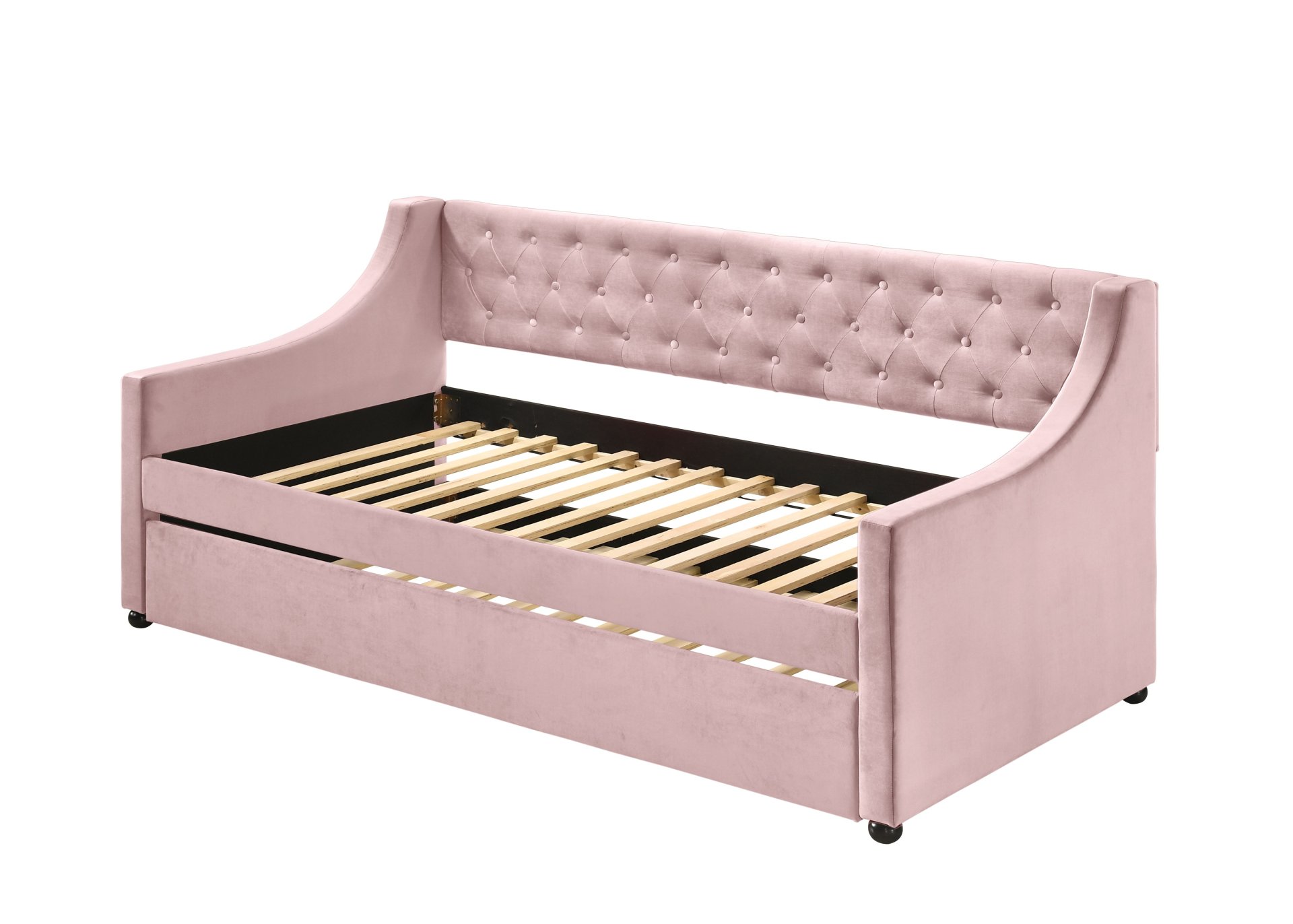 Lianna - Twin Daybed With Trundle - Pink - Image 2