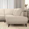 Amara - Right Sectional Sofa - Cream - Image 4